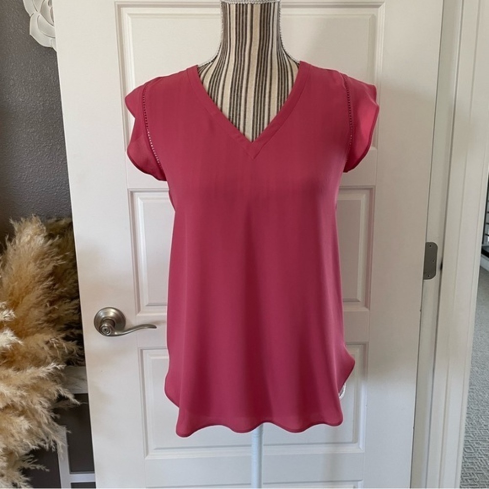 LOFT V-Neck Blouse NWT